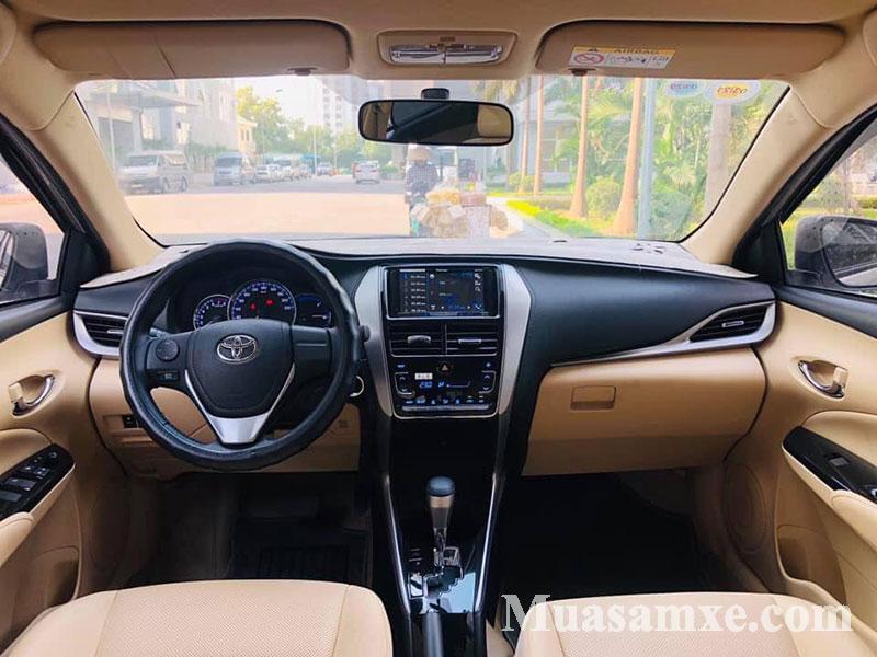 Thiết ké khoang nội thất hàng ghế lái Toyota Vios 2019