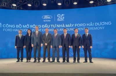 Nhận khoản đầu tư 82 triệu USD, Ford Việt Nam mở rộng nhà máy sản xuất tại Hải Dương