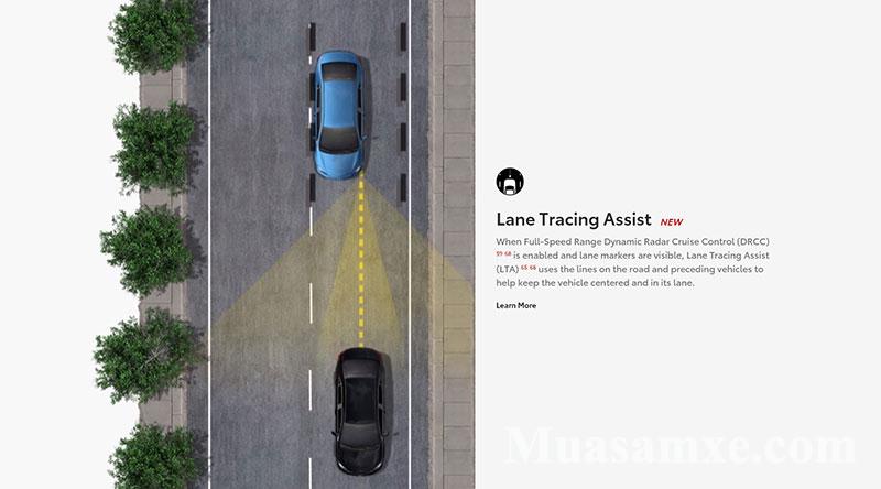 Lane Tracing Assist Toyota