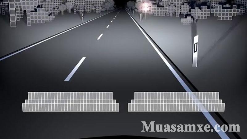 Multibeam LED có khả năng điều chỉnh góc sáng khi vào cua và chống chói cho phương tiện đi ngược chiều
