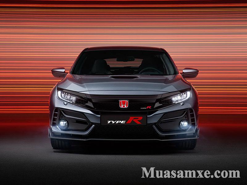 Honda Civic Type R 2020 có thiết kế được tinh chỉnh lại để tăng tính khí động học