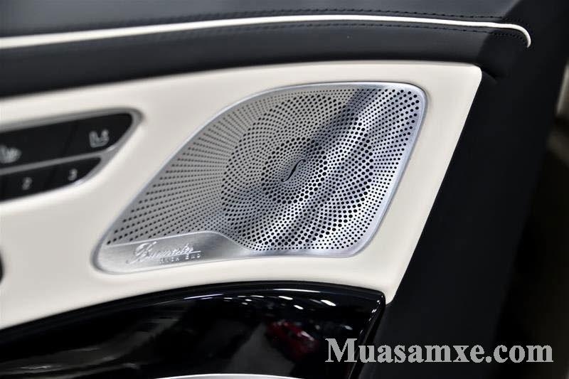 Mercedes Maybach S 650 trang bị hệ thống âm thanh 26 loa Burmester cao cấp