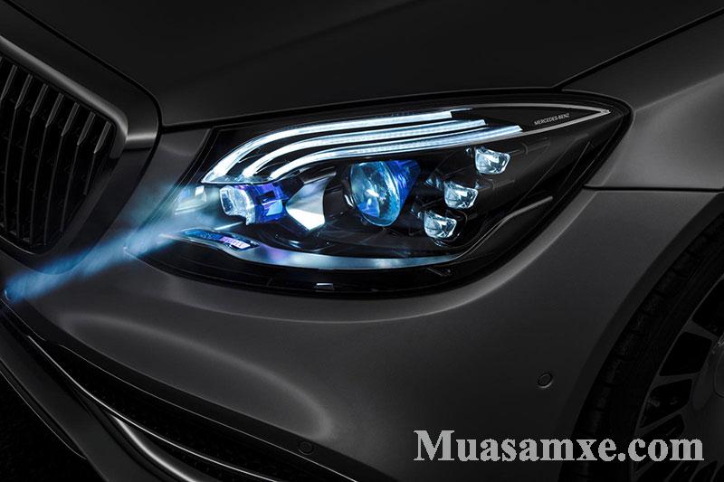 Mercedes Maybach S 650 trang bị hệ thống đèn chiếu sáng Multibeam LED